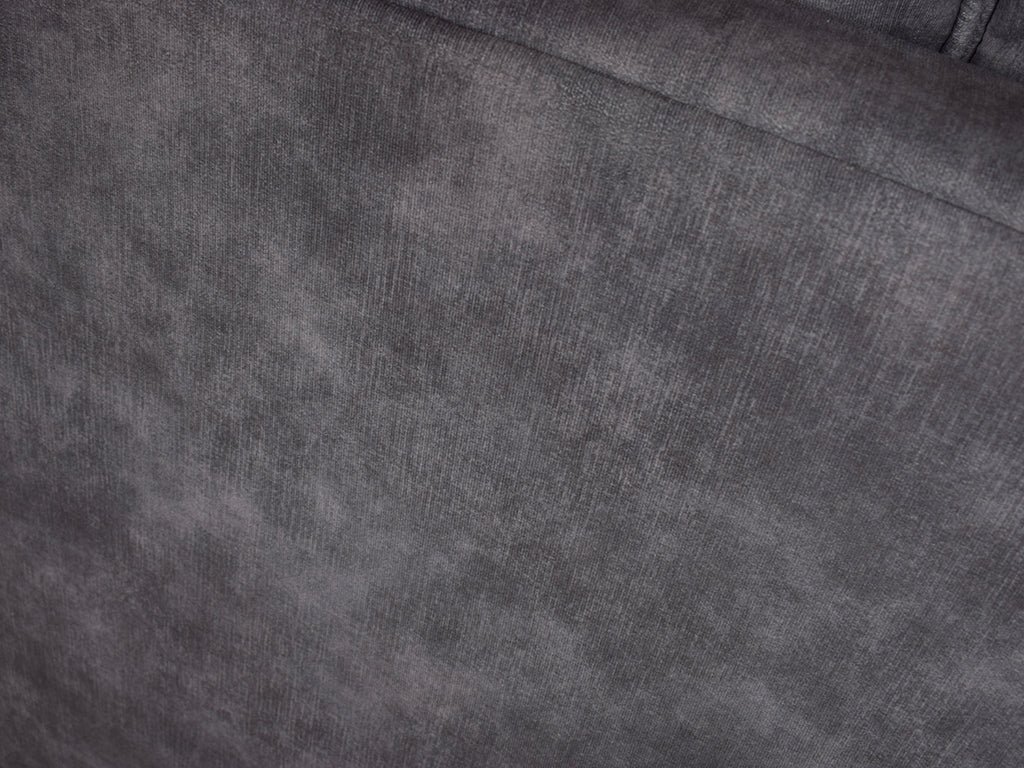 Connor Sectional L Sofa in Dark Grey Suede Fabric - Image 12