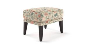 Morgen Ottoman in Calico Print