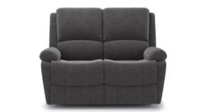 Lebowski Fabric Two Seater Manual Recliner