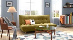 Palermo 3 Seater Click Clack Sofa cum Bed