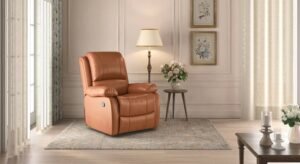 Lebowski Leatherette One Seater Manual Recliner
